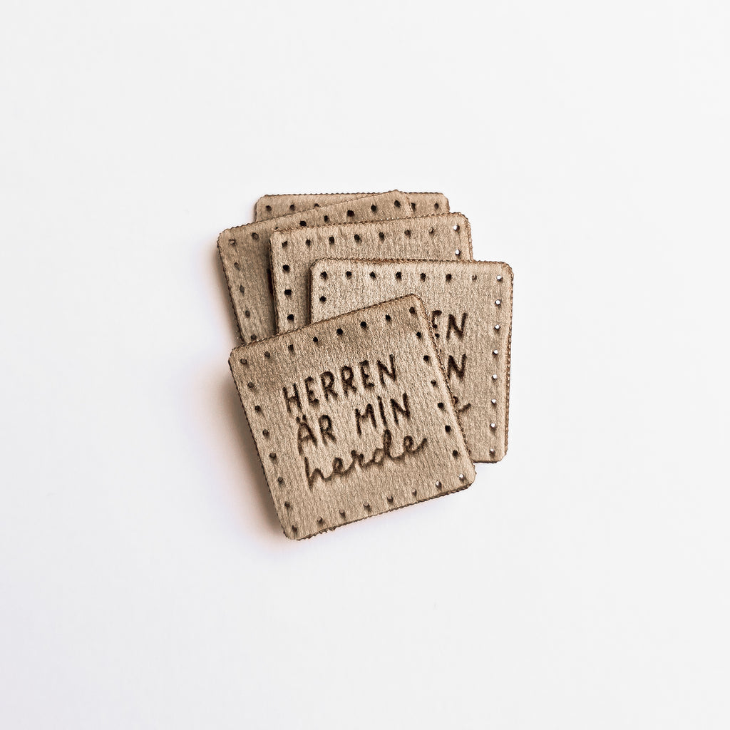 Sammetsmärke - Herren är min herde - 5-pack