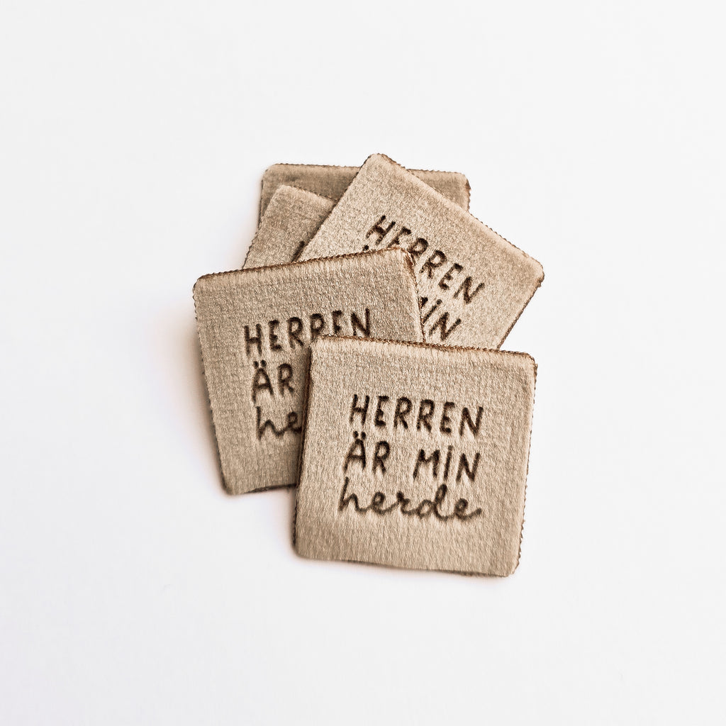 Sammetsmärke - Herren är min herde - 5-pack
