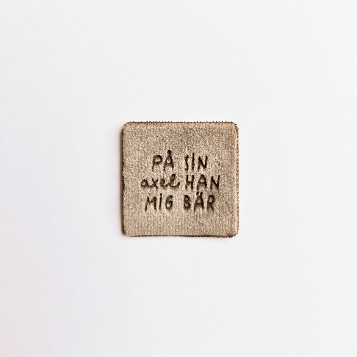 Sammetsmärke - På sin axel Han mig bär