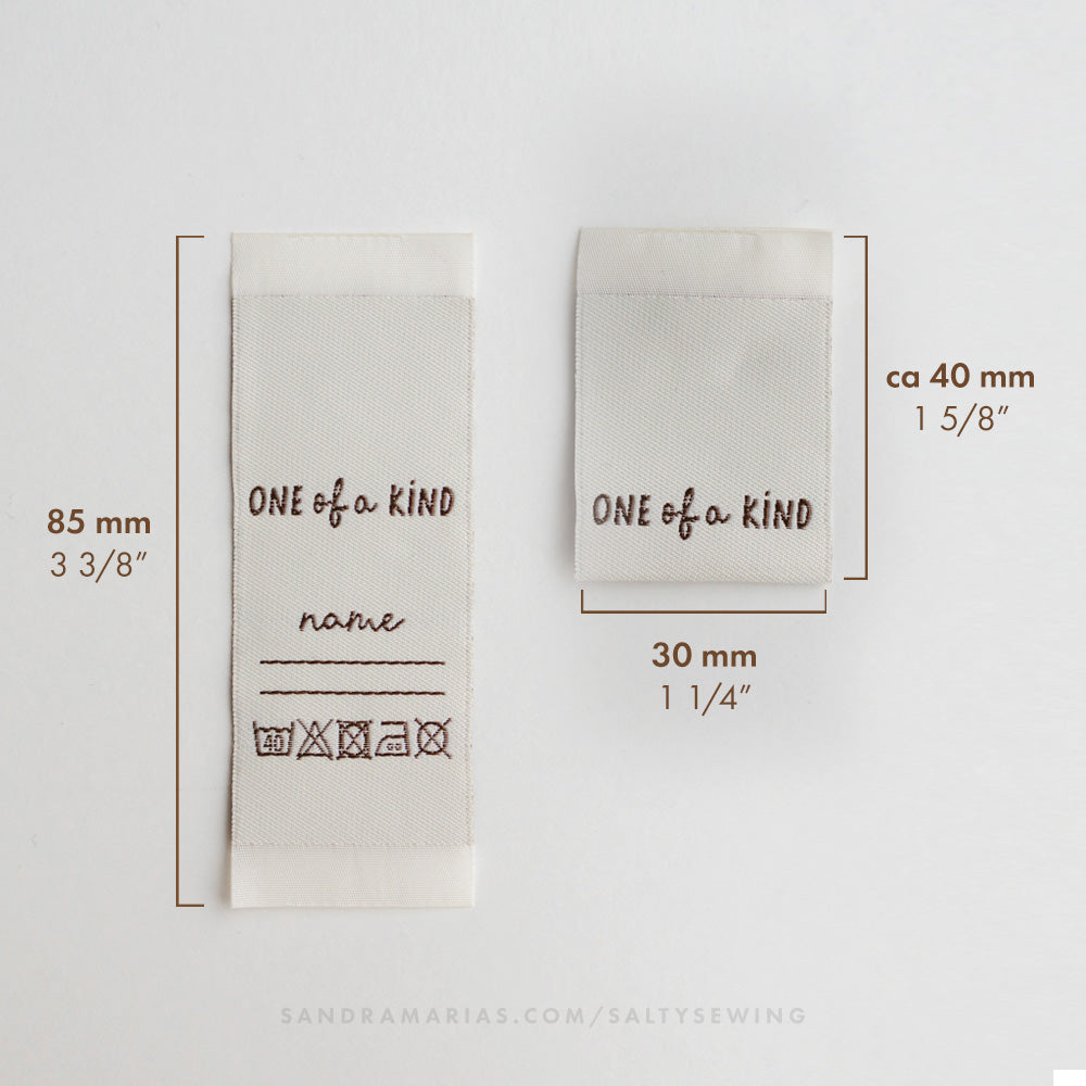 Vävt märke - One of a Kind - 5-pack