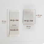 Vävt märke - One of a Kind - 5-pack