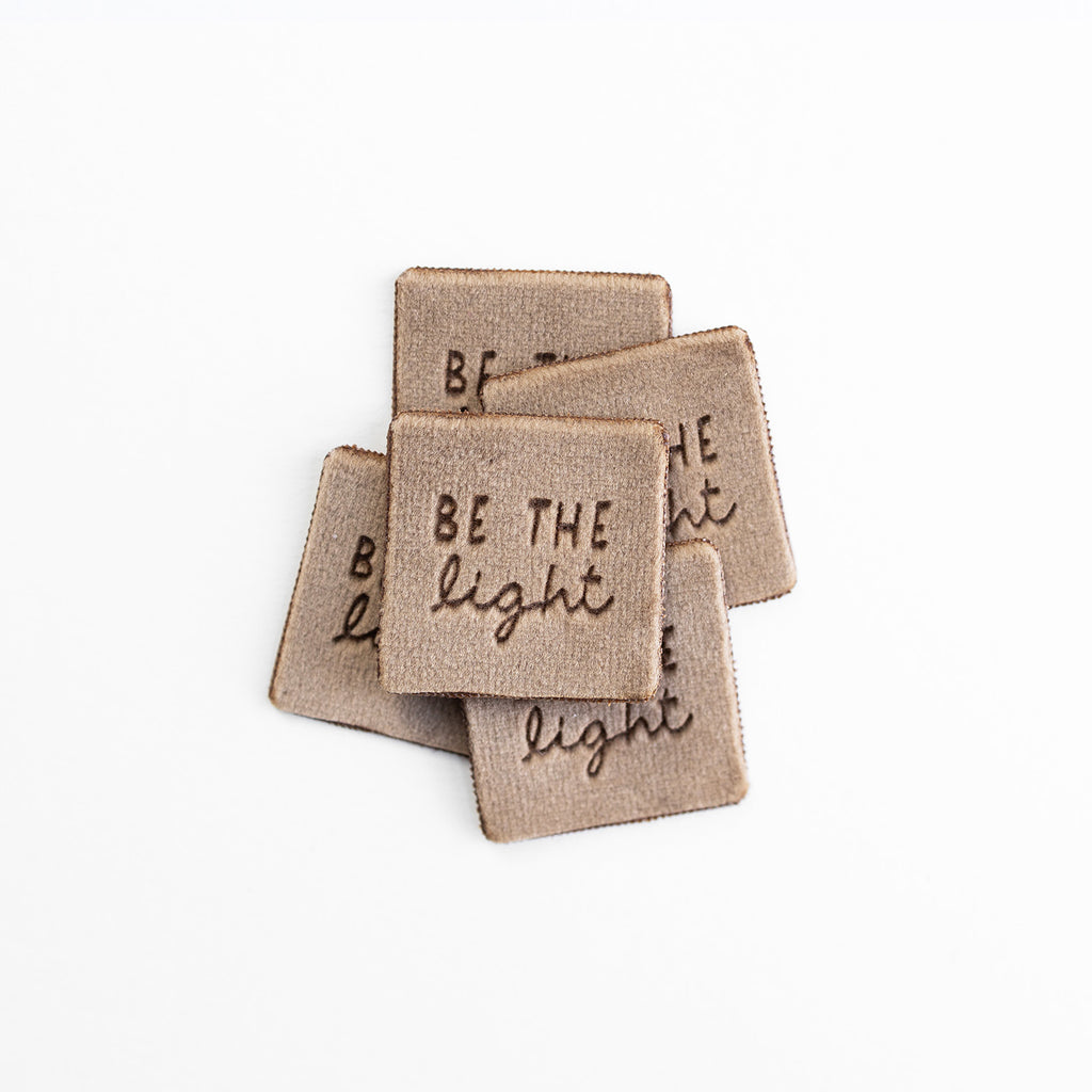 Sammetsmärke - Be the Light - 5-pack