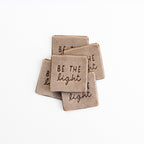 Sammetsmärke - Be the Light - 5-pack