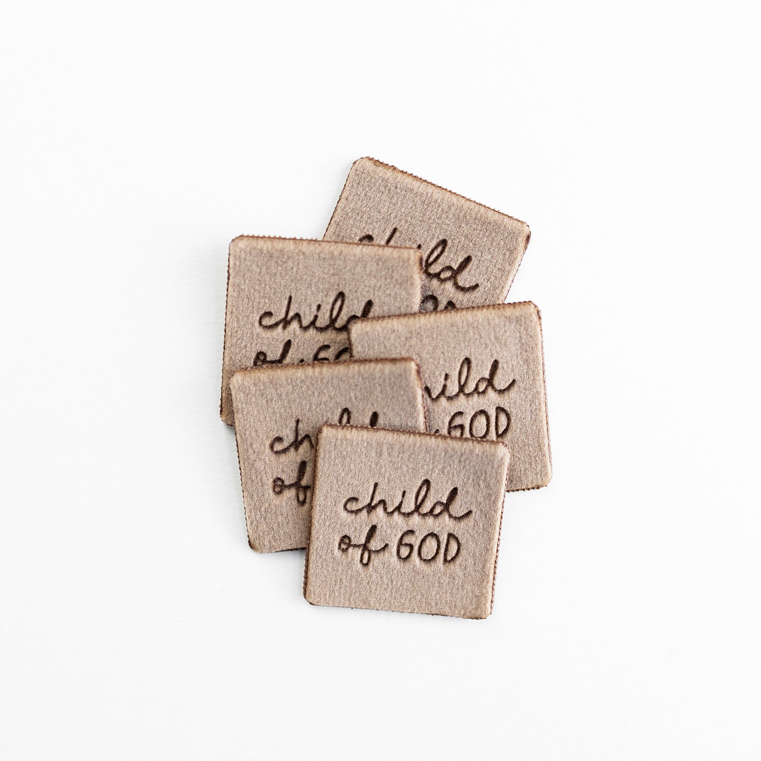 Sammetsmärke - Child of God - 5-pack