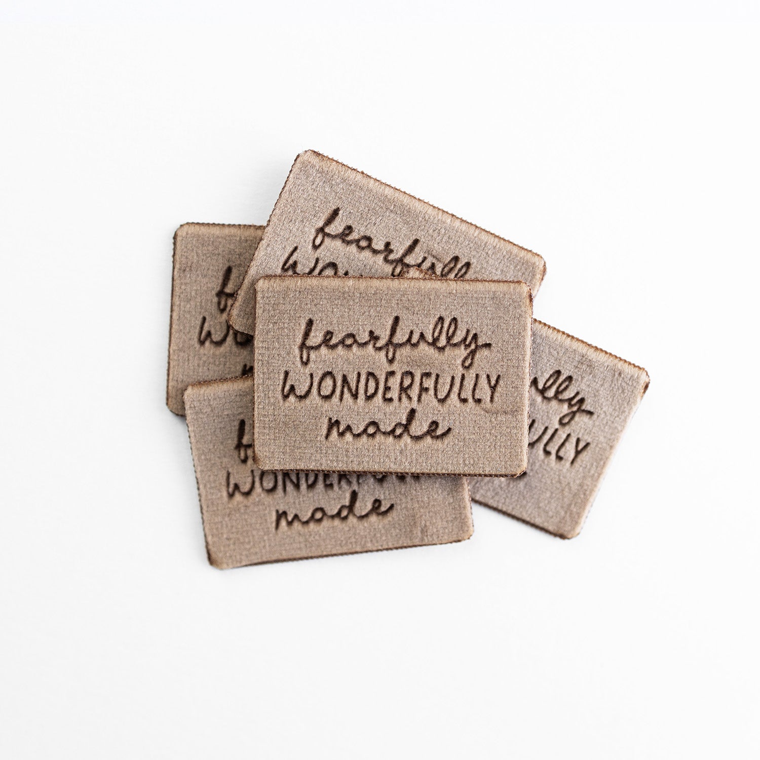 Sammetsmärke - Fearfully & Wonderfully made - 5-pack