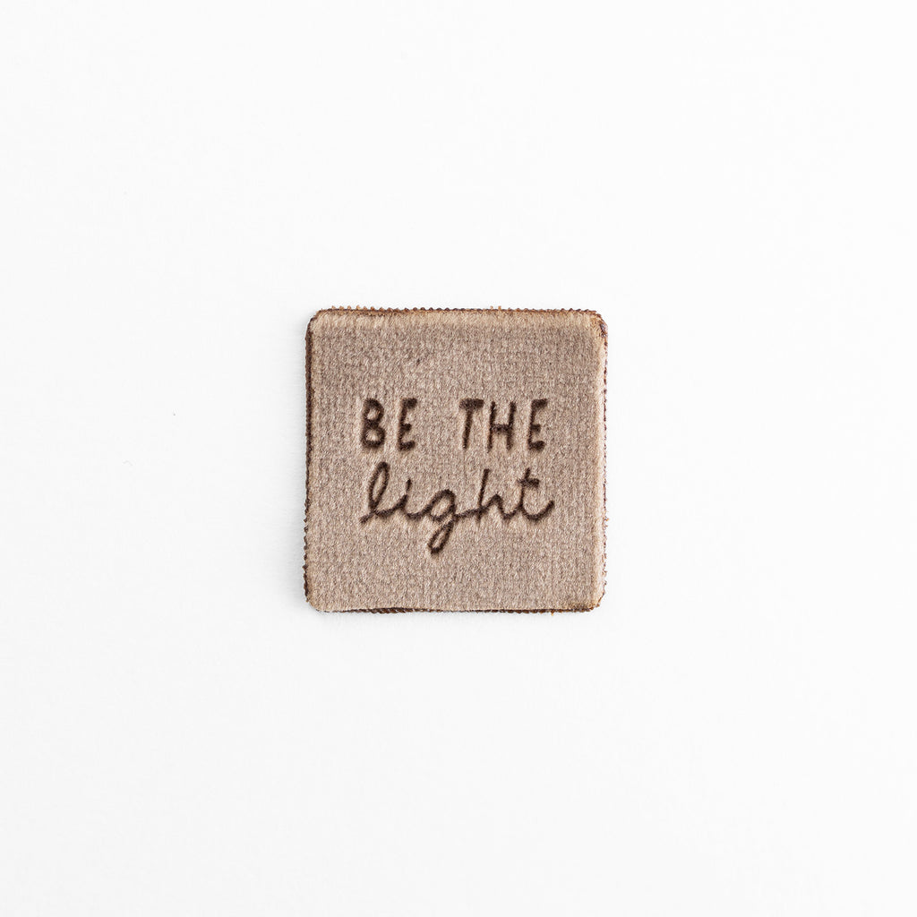 Sammetsmärke - Be the Light