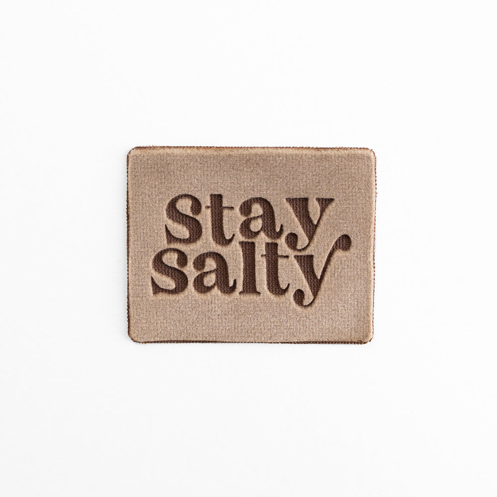 Sammetsmärke - Stay Salty