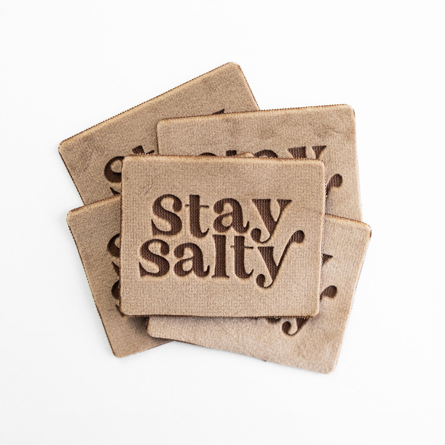 Sammetsmärke - Stay Salty - 5-pack