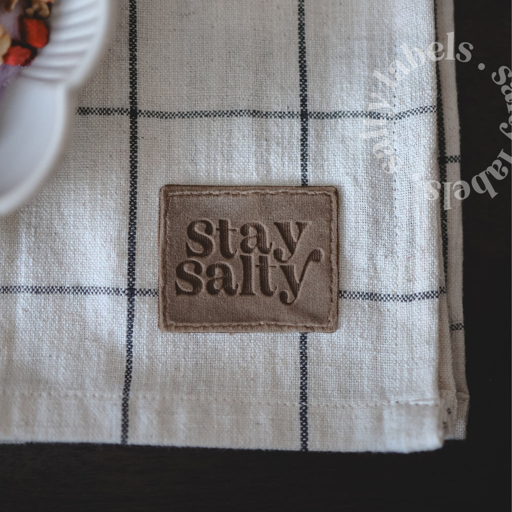 Sammetsmärke - Stay Salty - 5-pack