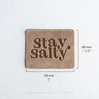 Sammetsmärke - Stay Salty